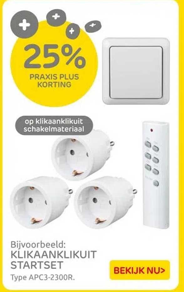 KLIKAANKLIKUIT STARTSET Type APC3-2300R