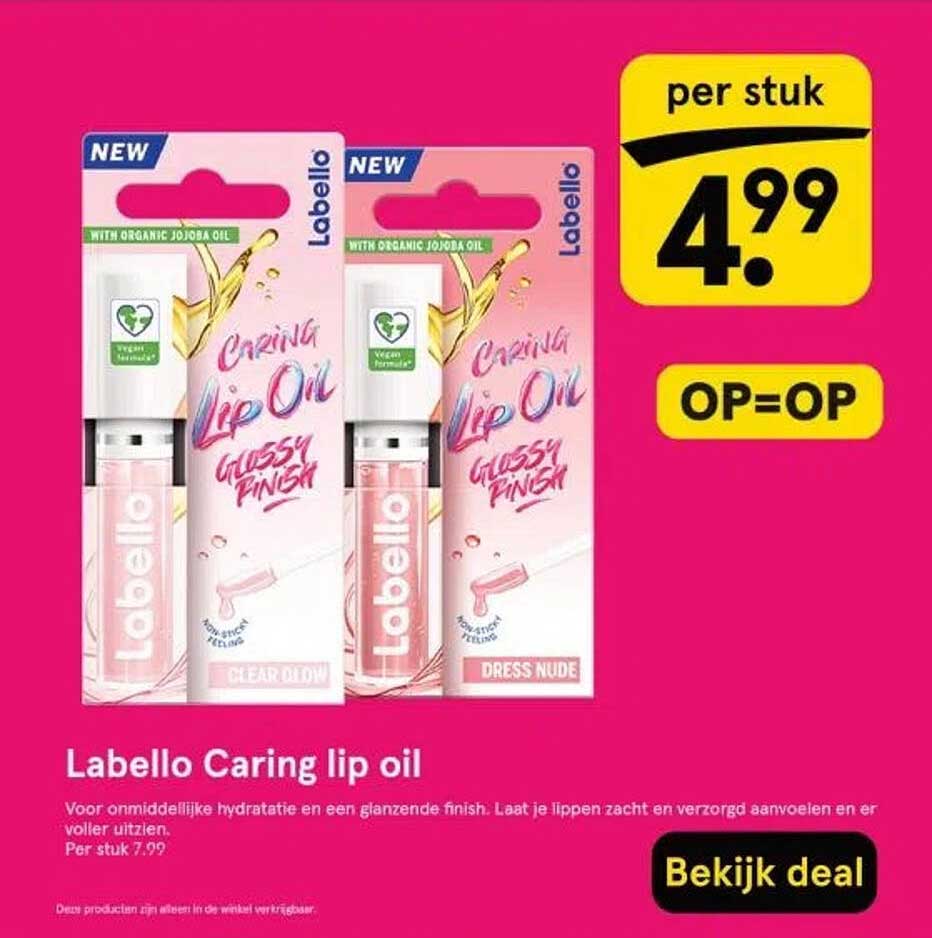 Labello Caring lip oil