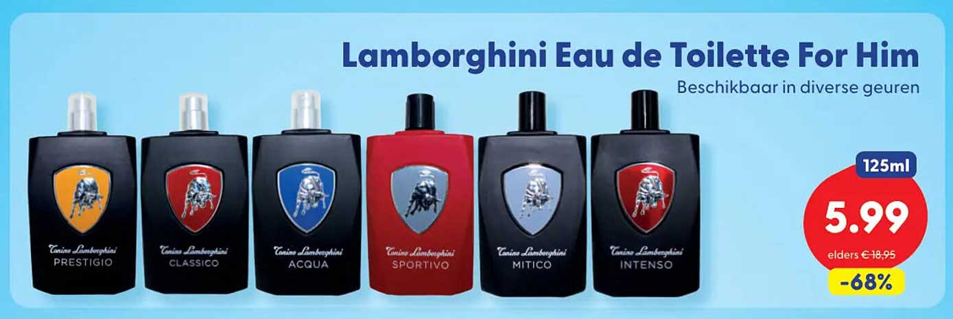 Lamborghini Eau de Toilette For Him