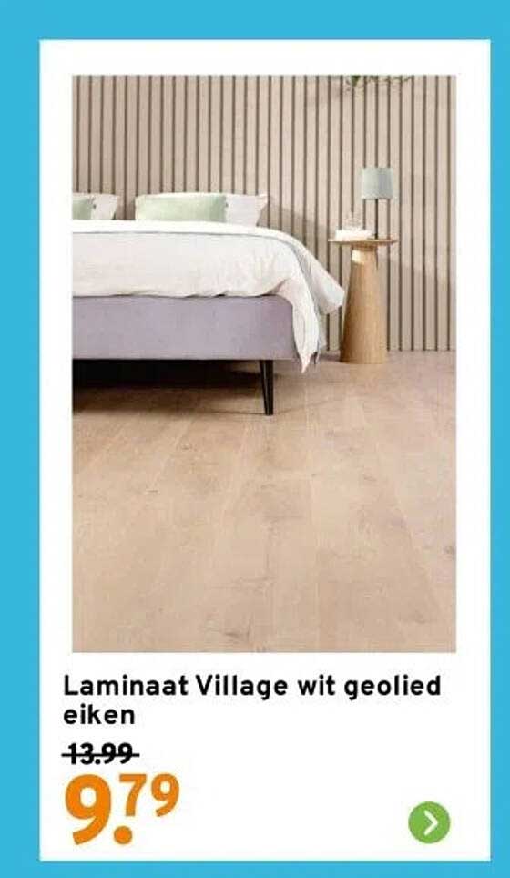 Laminaat Village wit geolied eiken