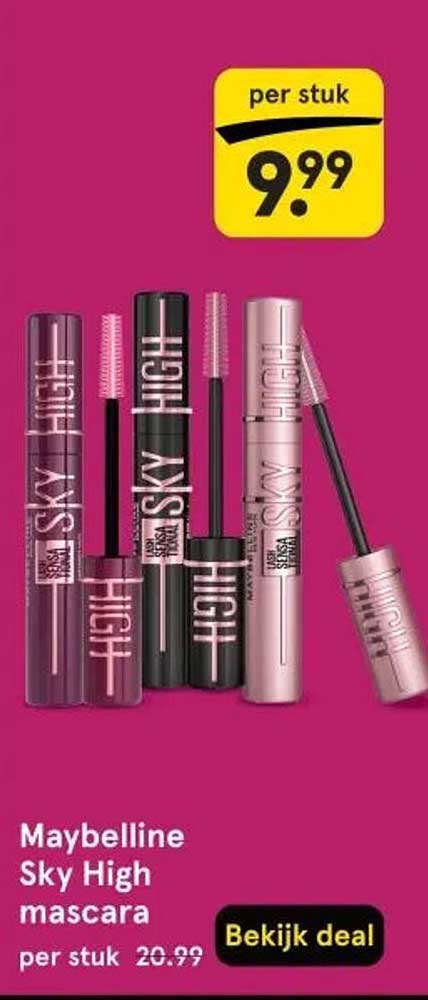 Maybelline Sky High mascara
