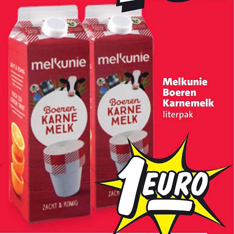Melkunie Boeren Karnemelk literpak