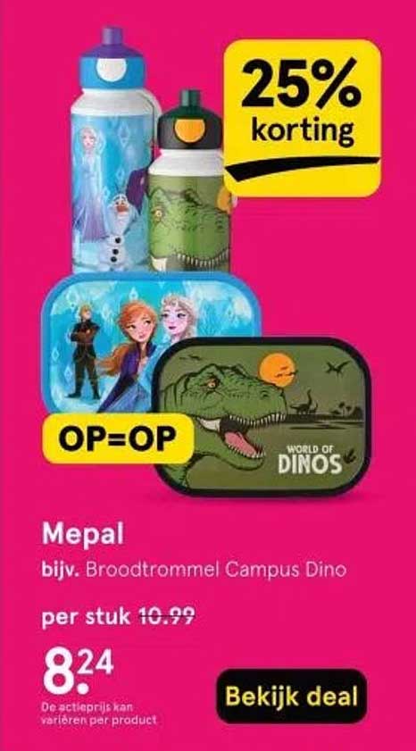 Mepal bijv. Broodtrommel Campus Dino