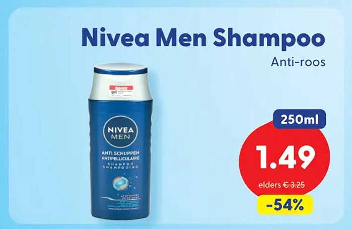 Nivea Men Shampoo Anti-roos 250ml