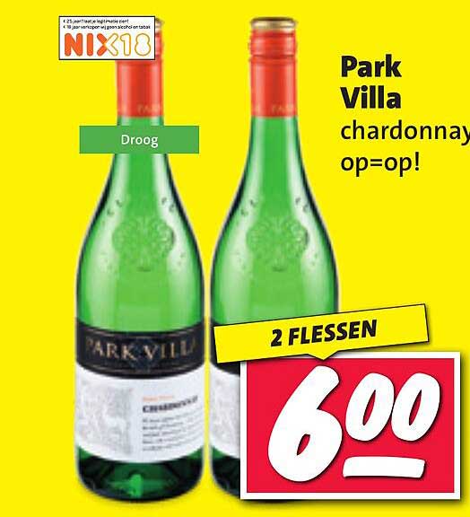 Park Villa chardonnay op=op!