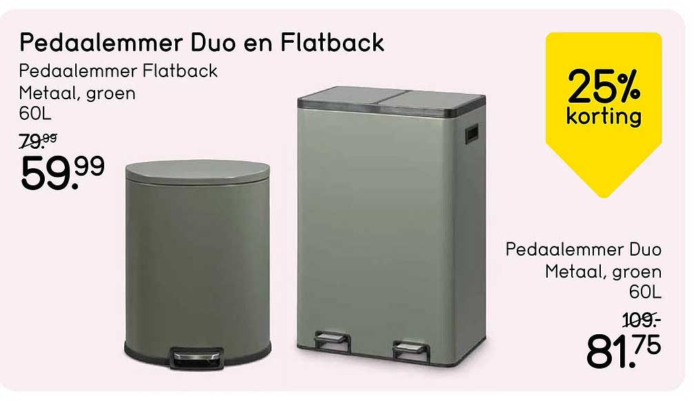 Pedaalemmer Duo en Flatback