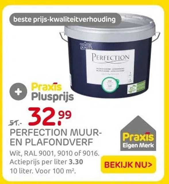 PERFECTION MUUR- EN PLAFONDVERF