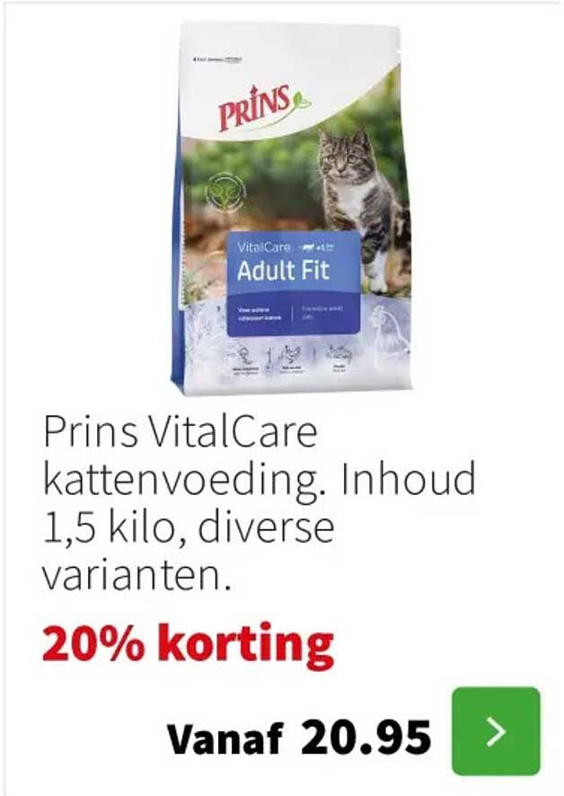 Prins VitalCare kattenvoeding