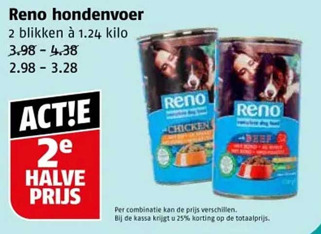 Reno hondenvoer