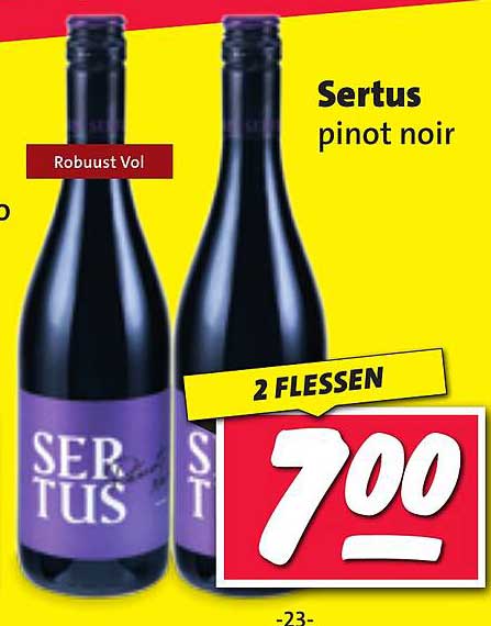 Sertus pinot noir