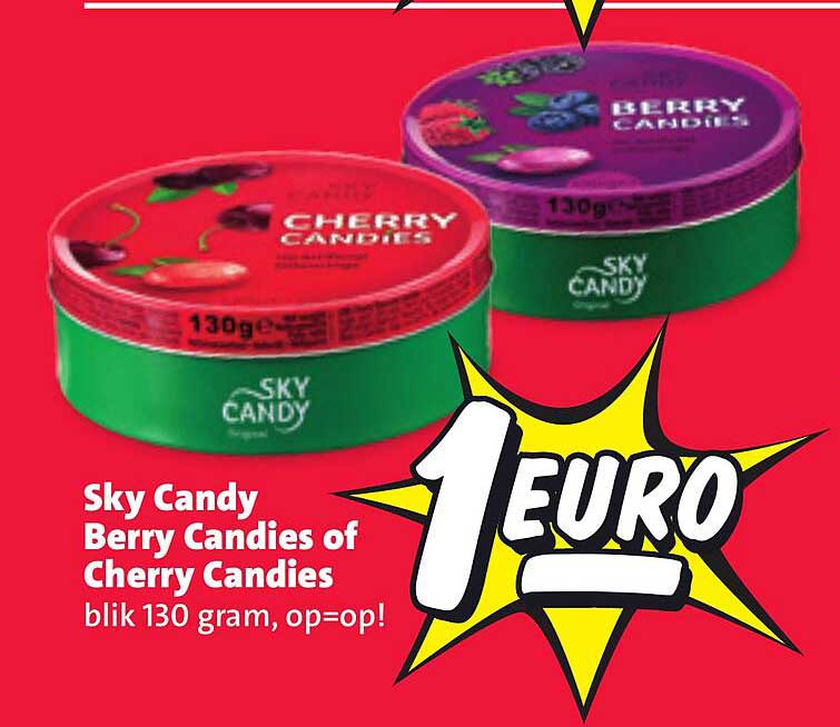 Sky Candy Berry Candies of Cherry Candies