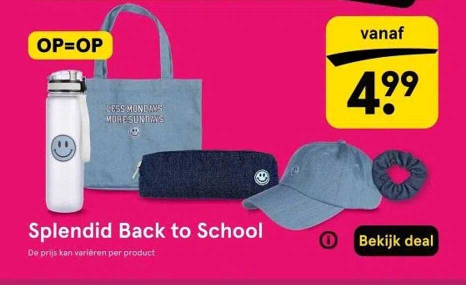 Splendid Back to School
