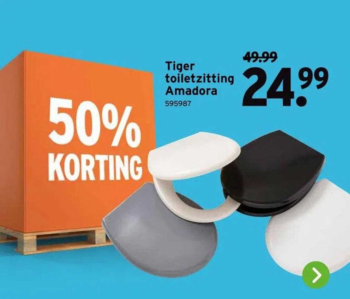 Tiger toiletzitting Amadora