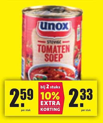 Unox Stevige Tomatensoep