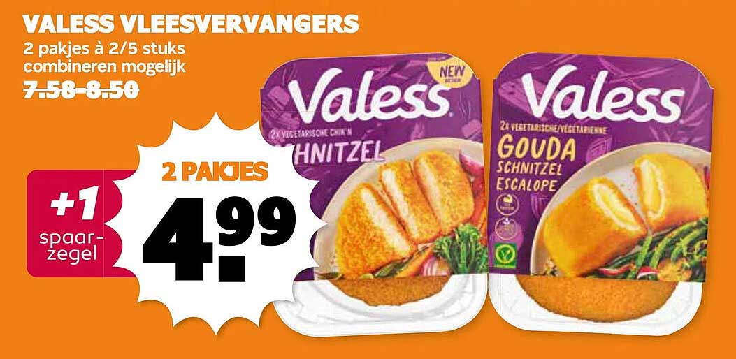 VALESS VLEESVERVANGERS