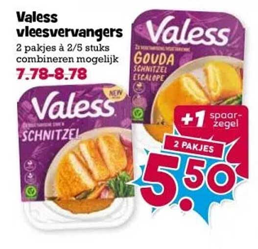 Valess vleesvervangers