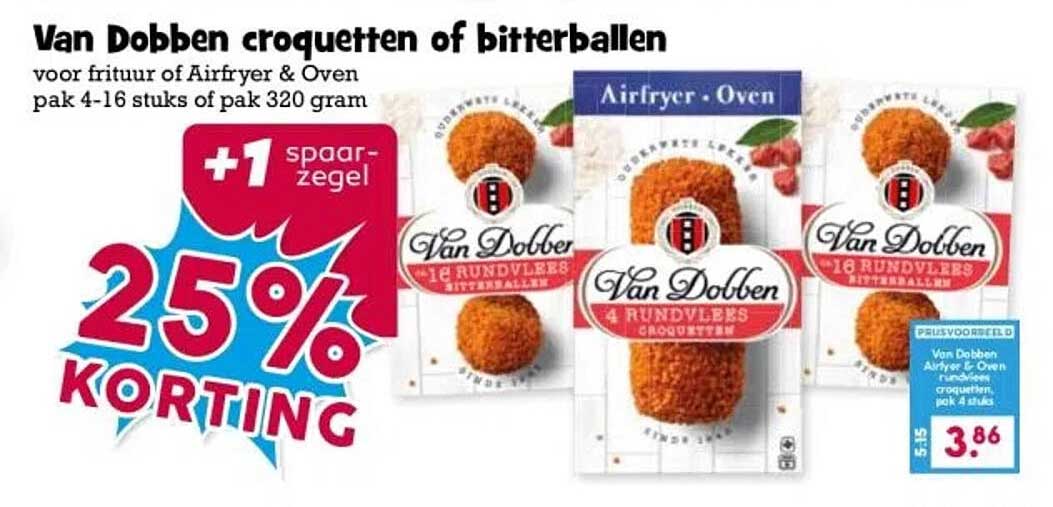 Van Dobben croquetten of bitterballen