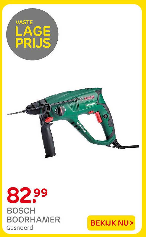 BOSCH BOORHAMER Gesnoerd