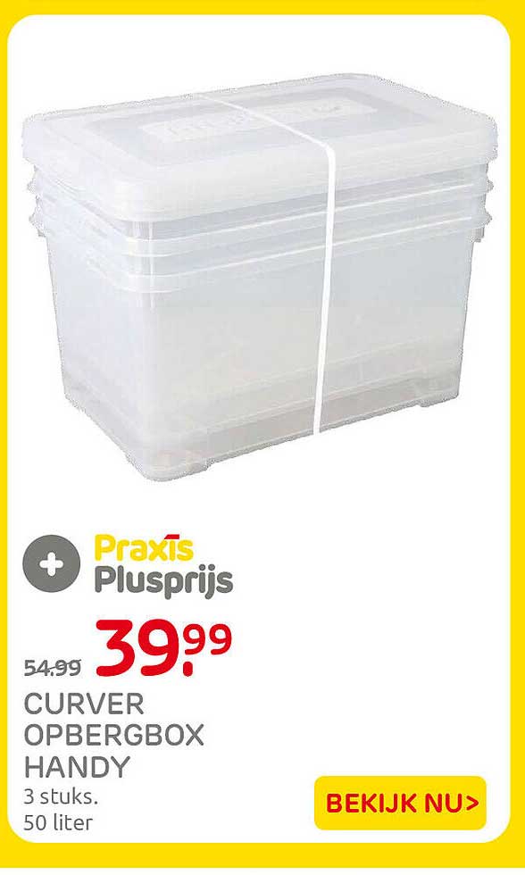CURVER OPBERGBOX HANDY