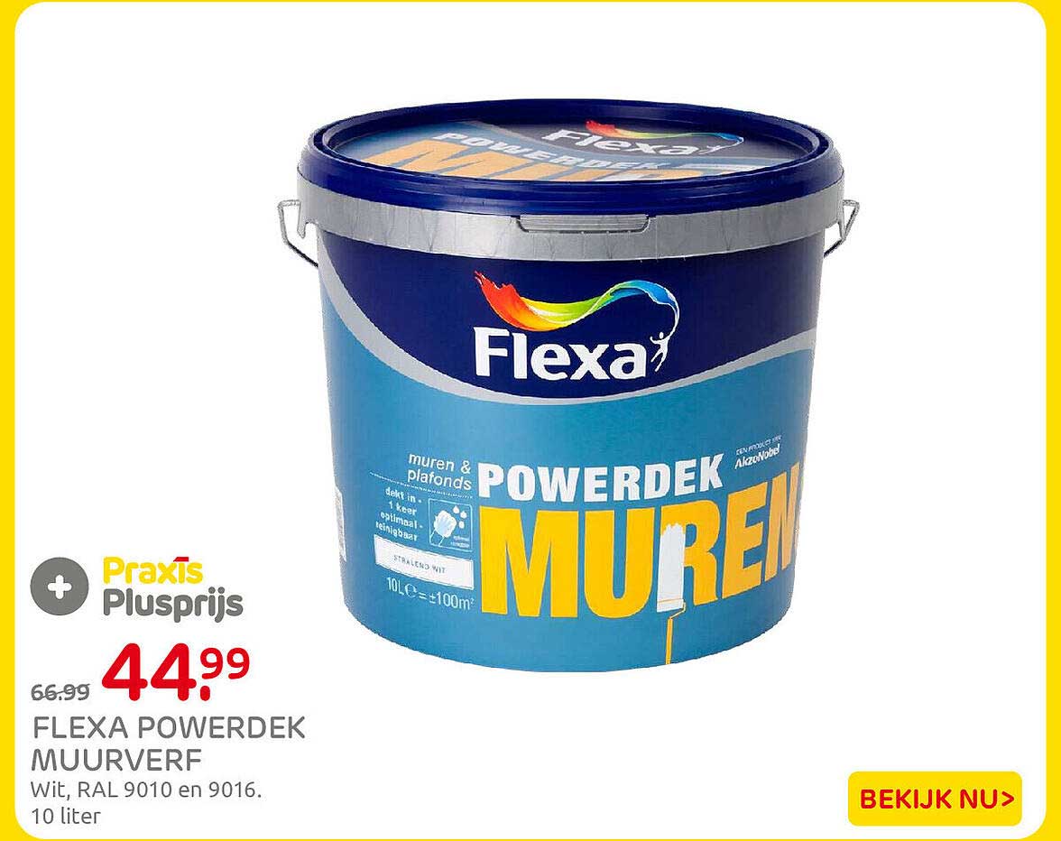 FLEXA POWERDEK MUURVERF