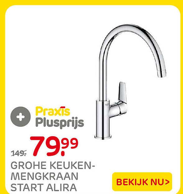 Grohe keuken-mengkraan Start Alira
