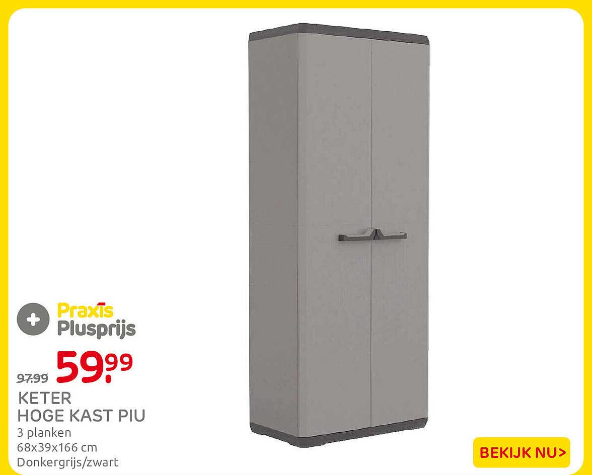 KETER HOGE KAST PIU