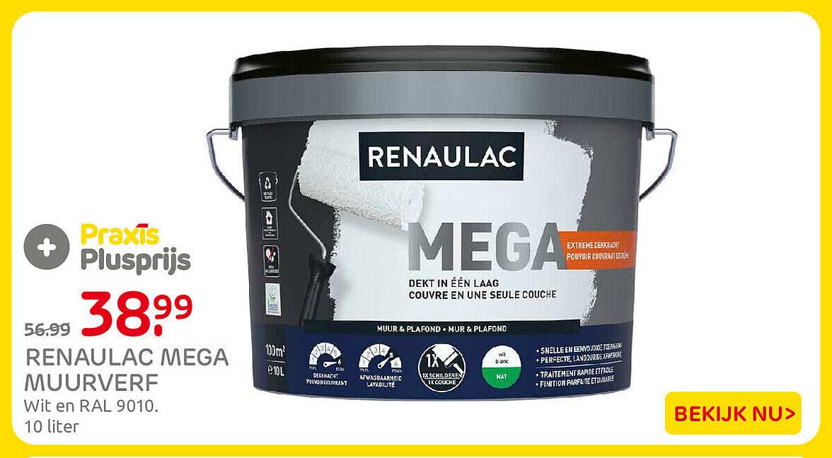 RENAULAC MEGA MUURVERF