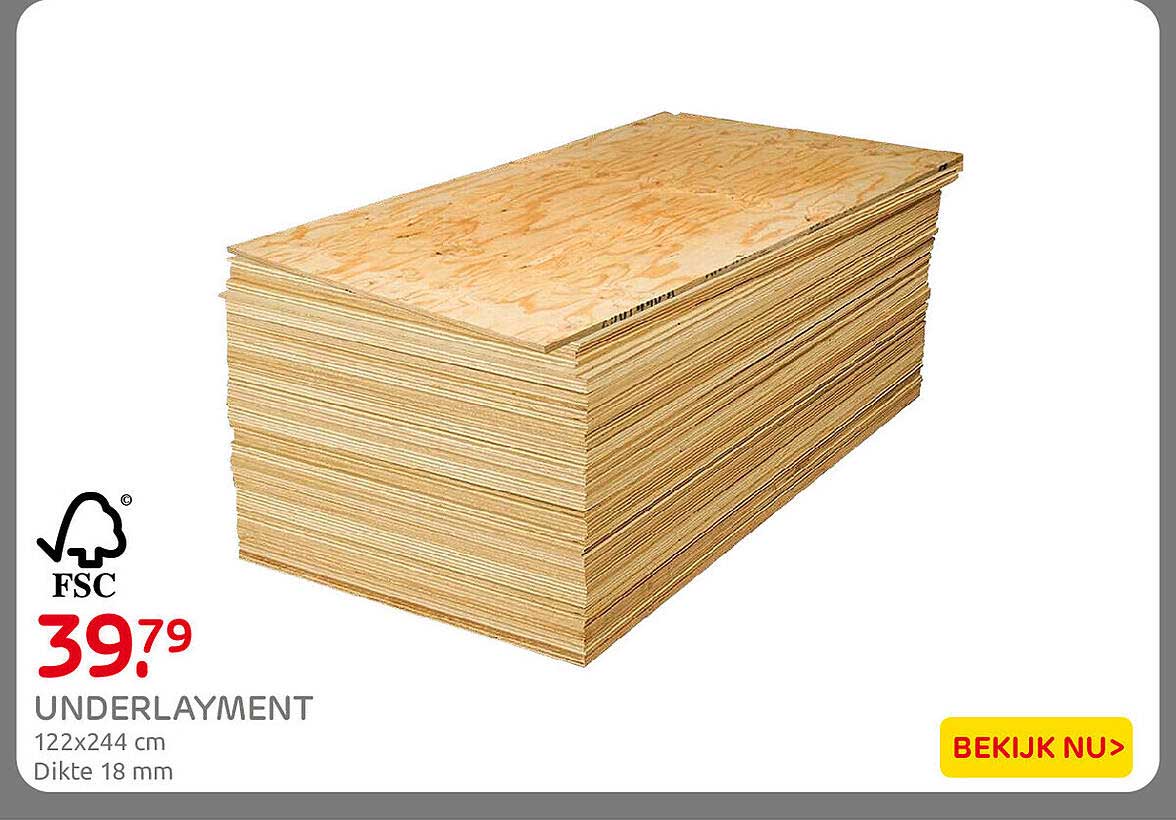 UNDERLAYMENT