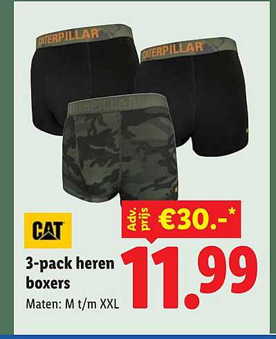 3-pack heren boxers