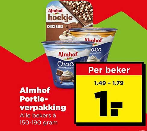 Almhof Portie-verpakking