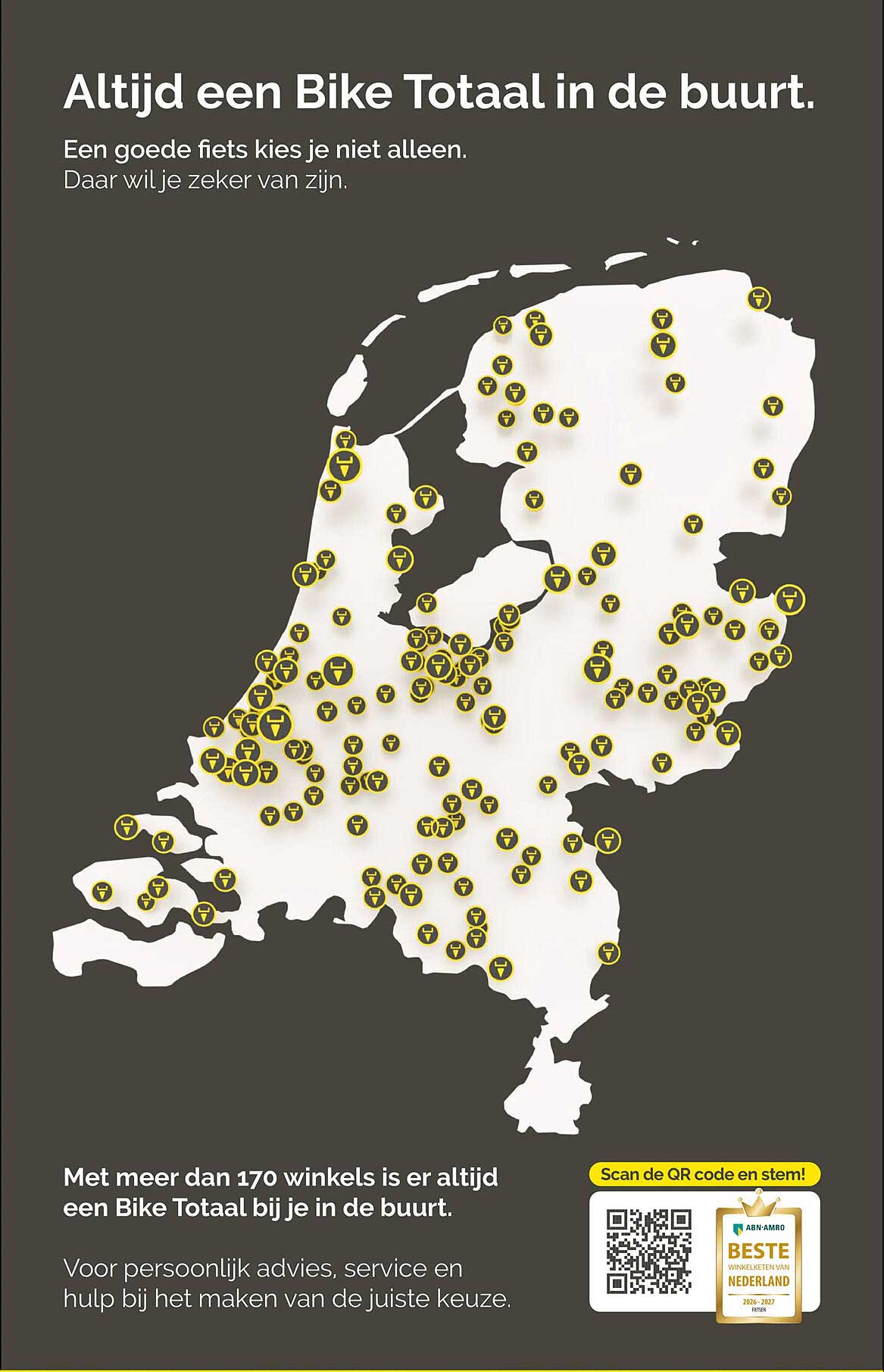 Altijd een Bike Totaal in de buurt.