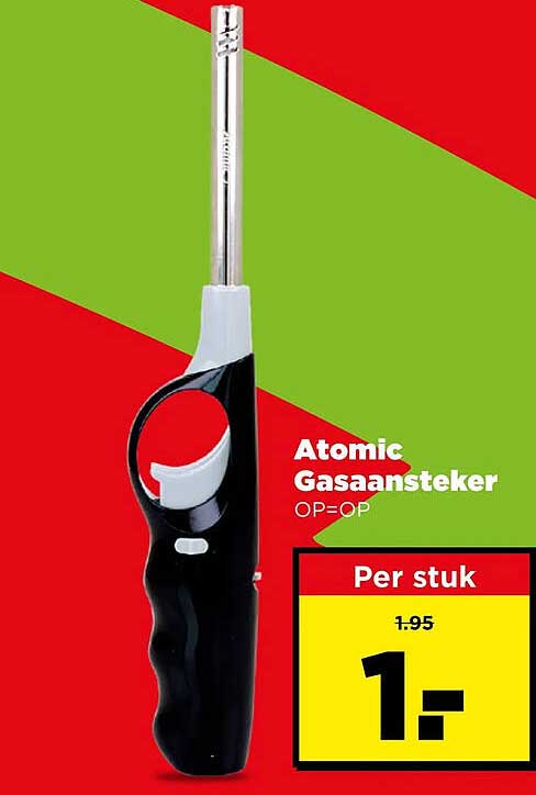 Atomic Gasaansteker OP=OP