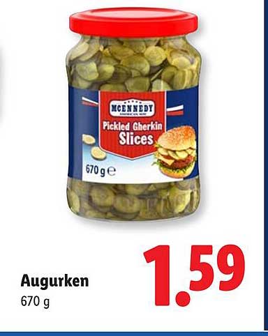 Augurken 670 g