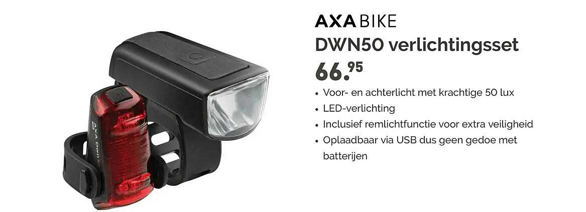 AXA BIKE DWN50 verlichtingsset