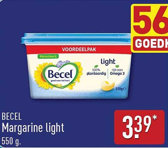 Becel Margarine light 550 g.