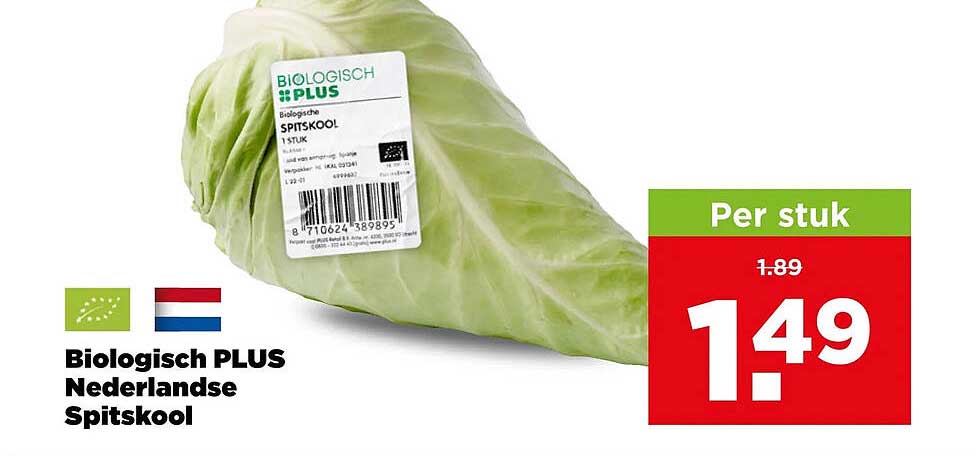 Biologisch PLUS Nederlandse spitskool
