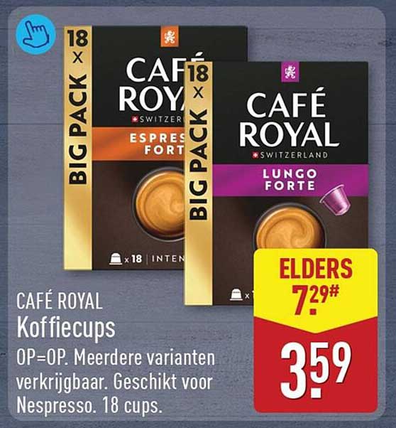 CAFÉ ROYAL Koffiecups