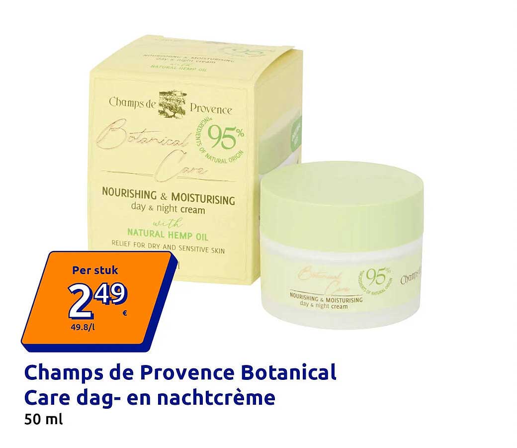 Champs de Provence Botanical Care dag- en nachtcrème