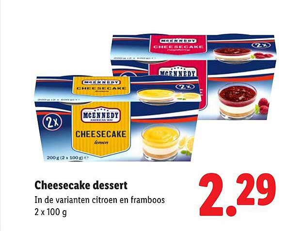 Cheesecake dessert