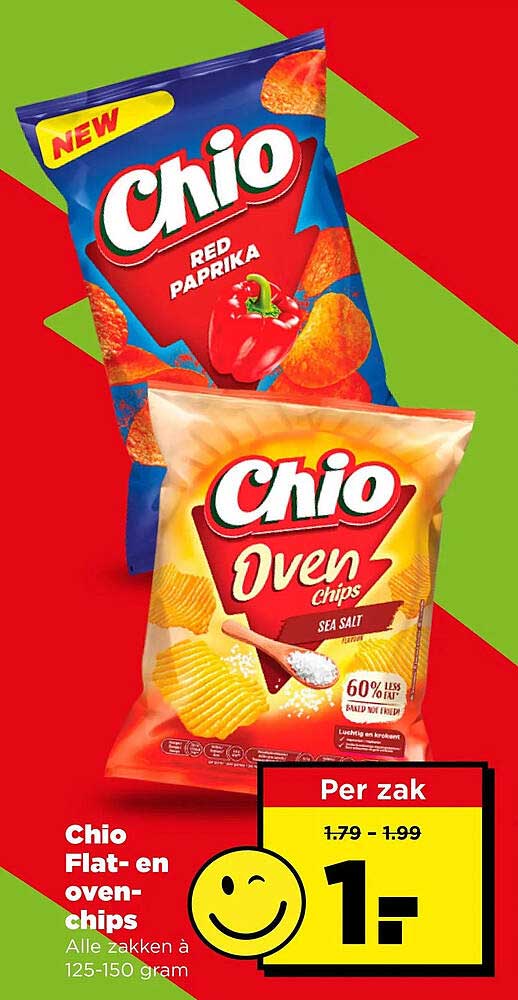 Chio Flat- en oven-chips