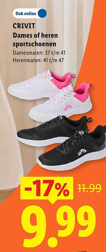 CRIVIT Dames of heren sportschoenen