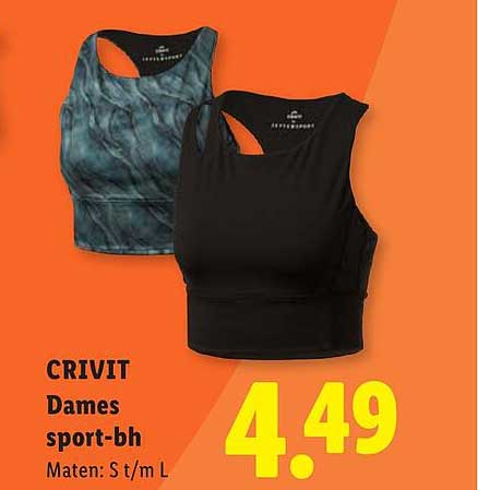 CRIVIT Dames sport-bh