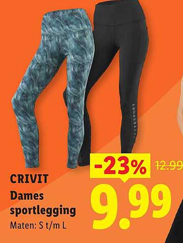 CRIVIT Dames sportlegging Maten: S t/m L