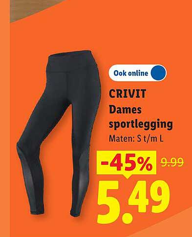CRIVIT Dames sportlegging