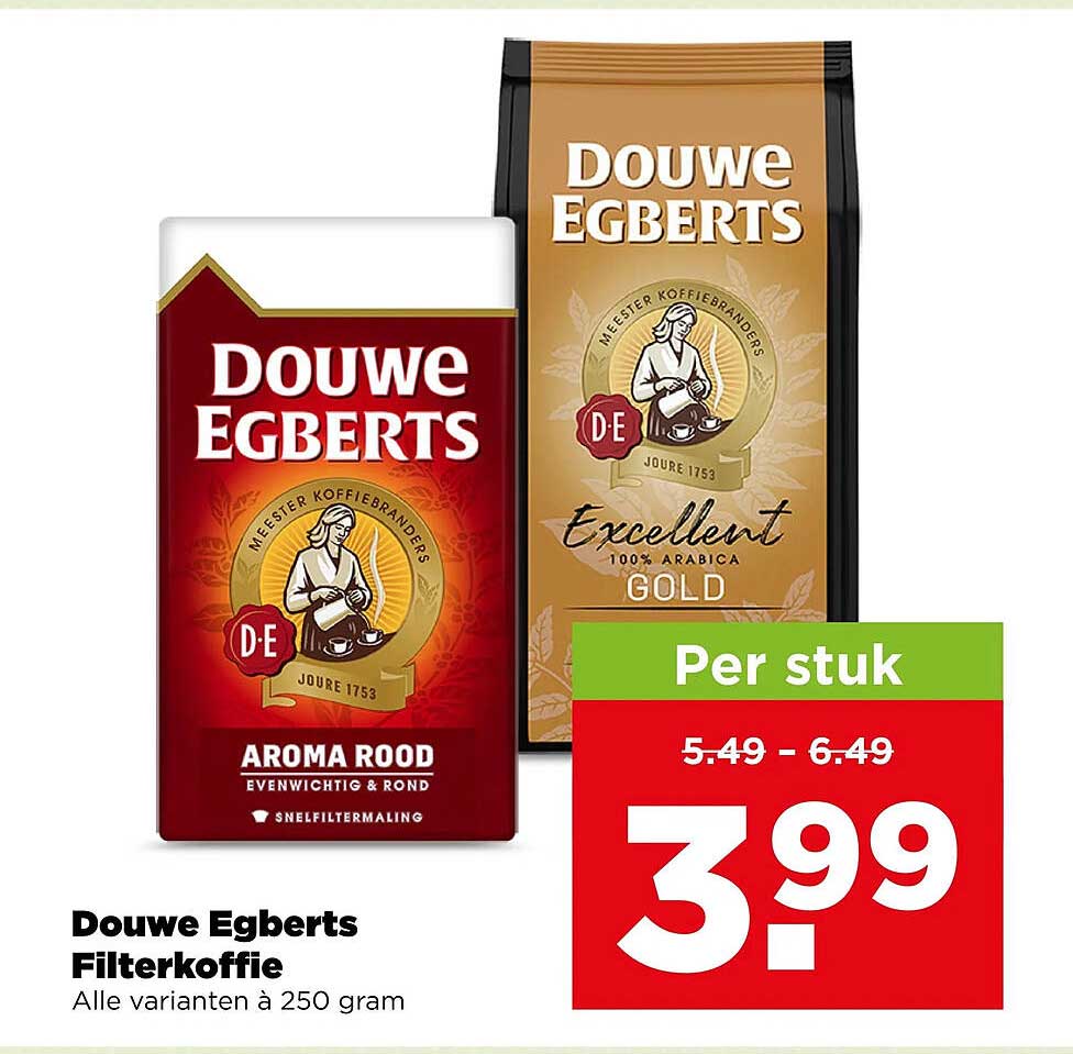Douwe Egberts Filterkoffie