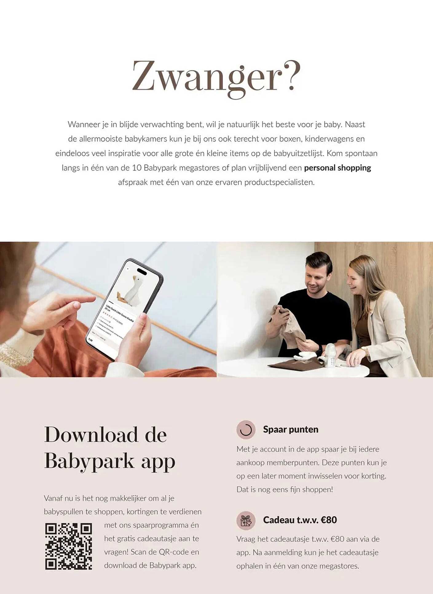 Download de Babypark app