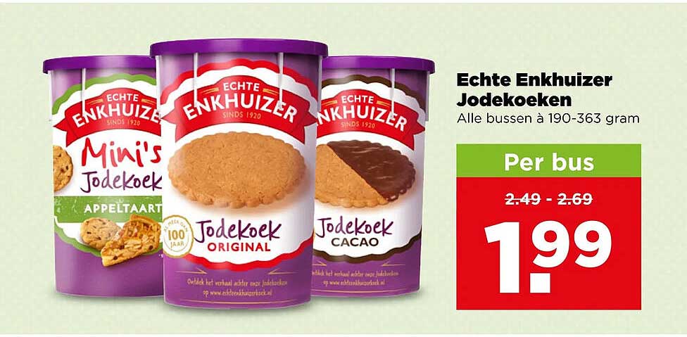 Echte Enkhuizer Jodekoeken