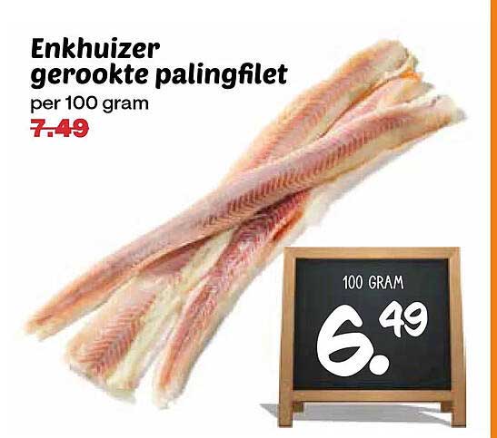 Enkhuizer gerookte palingfilet