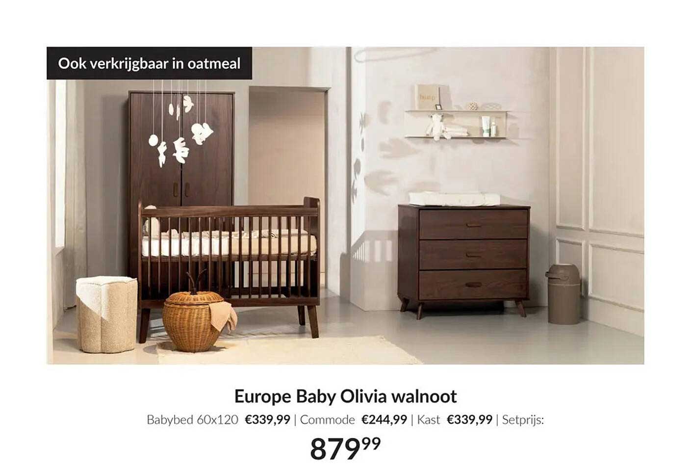 Europe Baby Olivia walnoot