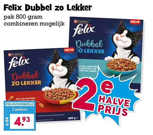 Felix Dubbel zo Lekker 2e halve prijs